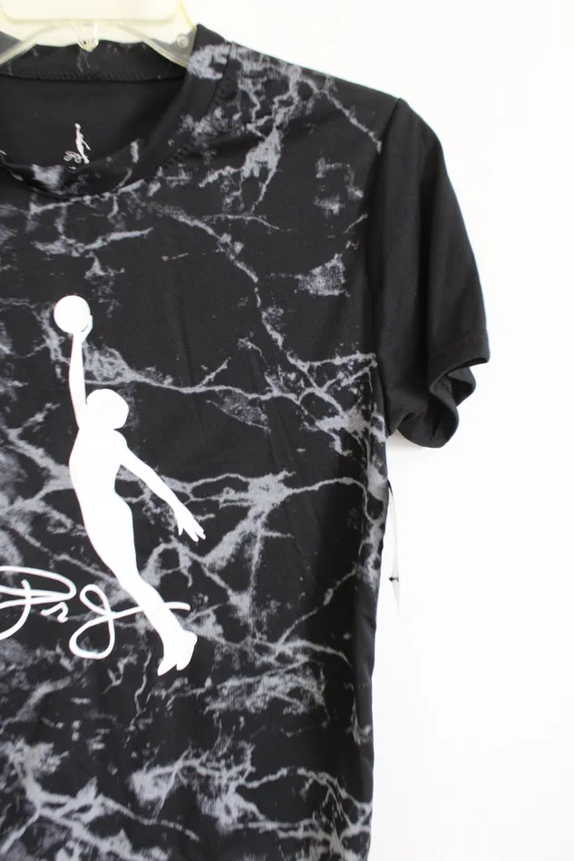 Rings Julius Irving NEW Julius Irving Black Tee Youth 1012