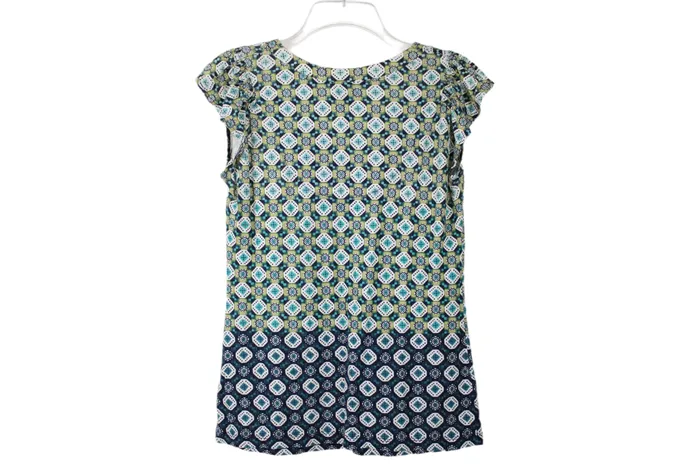 Rings Liz Claiborne Liz Claiborne Blue Green Top S