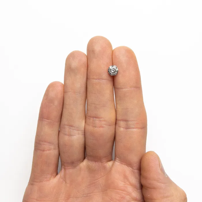 Rings Misfit Diamonds Salt and Pepper Brilliant Diamond 115ct Round