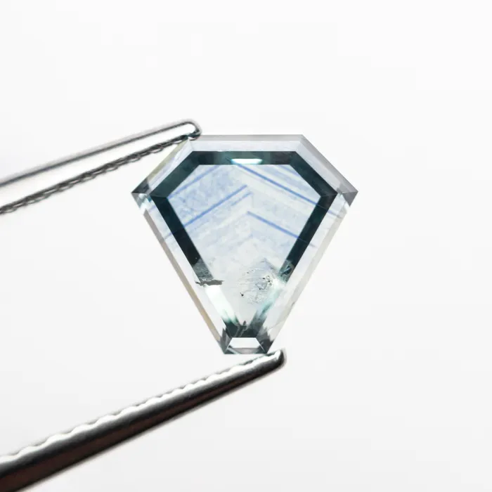 Rings Misfit Gems 158ct 753x786x268mm Shield Portrait Cut Sapphire 2346917