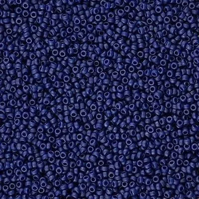 Rings Miyuki Seed Beads 80 Matted Metallic Royal Blue 2039NEW Peppy Beads