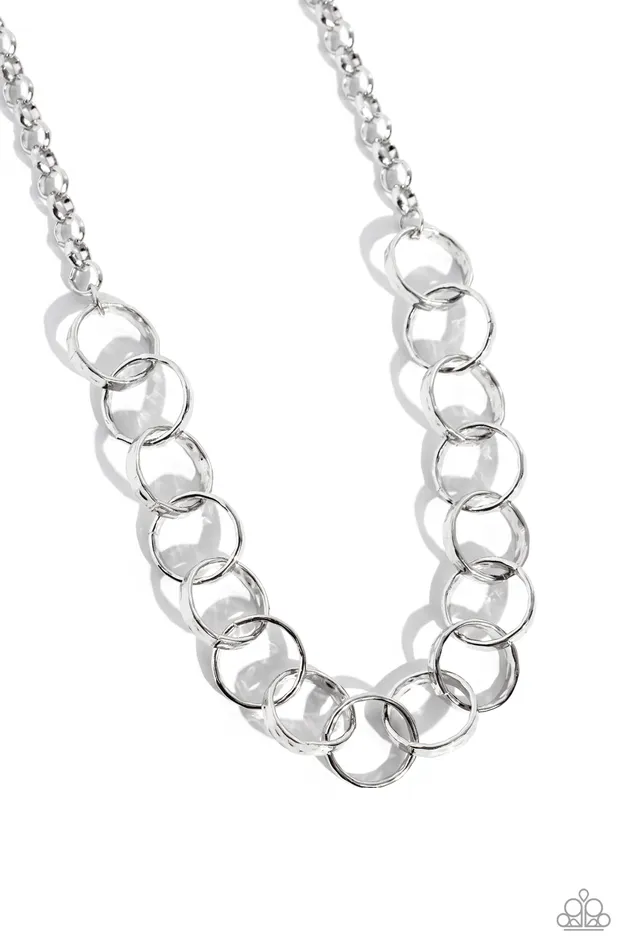 Rings Paparazzi Accessories Metro Medley Silver