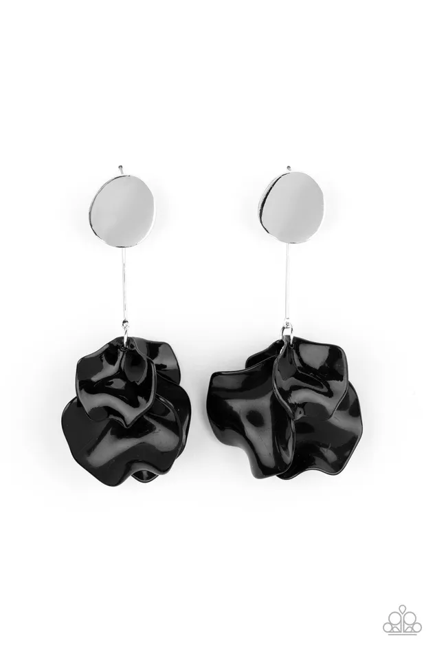 Rings Paparazzi Accessories Petal Pathways Black