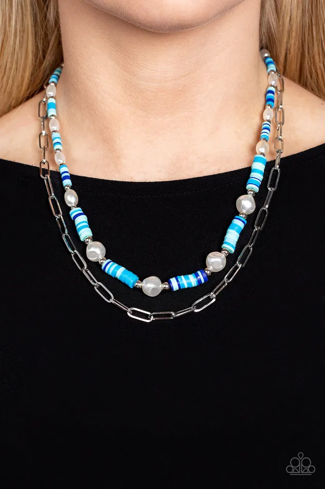 Rings Paparazzi Accessories Tidal Trendsetter Blue