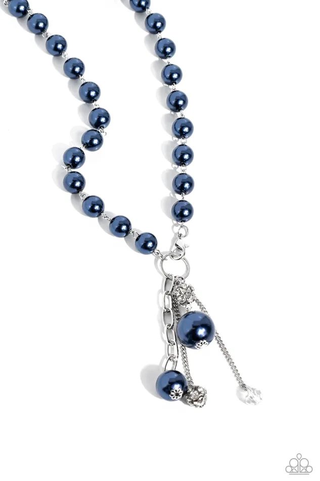 Rings Paparazzi Accessories White Collar Welcome Blue