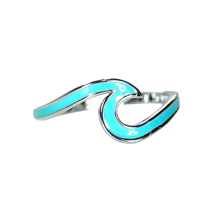 Rings Pure Ring Enamel Wave Asst PURAVIDA