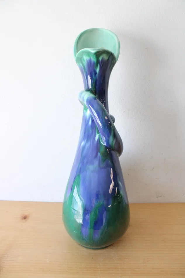 Rings Royal Haeger Royal Haeger 483 Blue Green Cobra Vase
