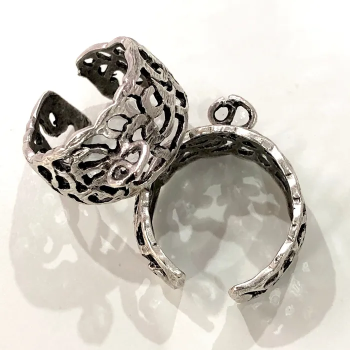 Rings Silver Ring Setting Antique Silver Plated Brass Adjustable Ring Blank Adjustable Ring Bezel Peppy Beads Rings Silver Ring Setting Antique Silver Plated Brass Adjustable Ring Blank Adjustable Ring Bezel Peppy Beads