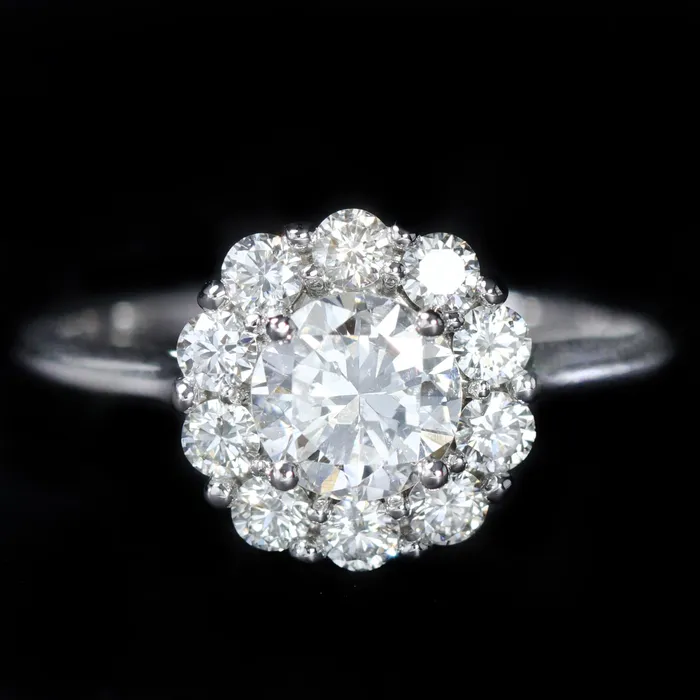 Rings Stuller 14K White Gold 089 Carat Diamond Engagement Ring