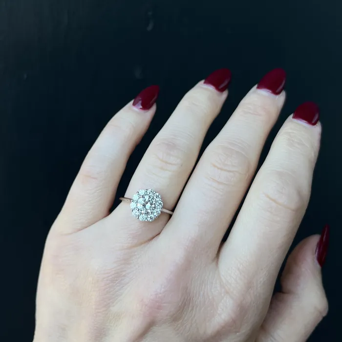 Rings Stuller 14K White Gold 089 Carat Diamond Engagement Ring
