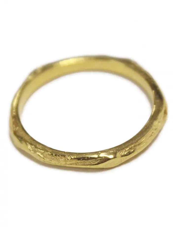 Rings Thin Tree Hammered Stack Ring Erika Pea
