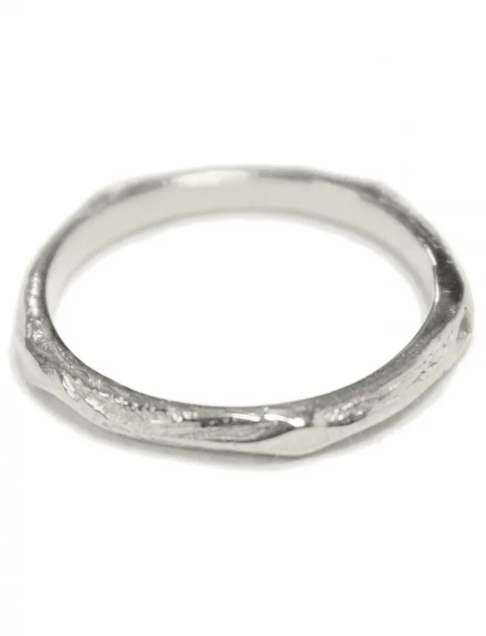 Rings Thin Tree Hammered Stack Ring Erika Pea Rings Thin Tree Hammered Stack Ring Erika Pea