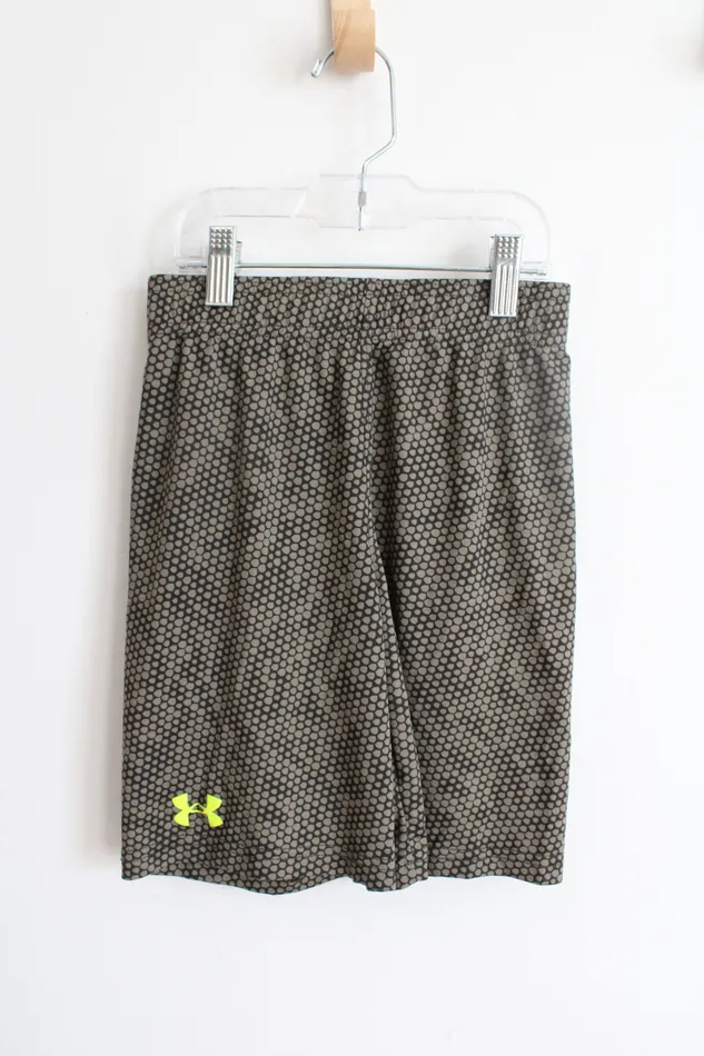 Rings Under Armour Black Green Patterned Athletic Shorts Youth 7 Under Armour Rings Under Armour Black Green Patterned Athletic Shorts Youth 7 Under Armour