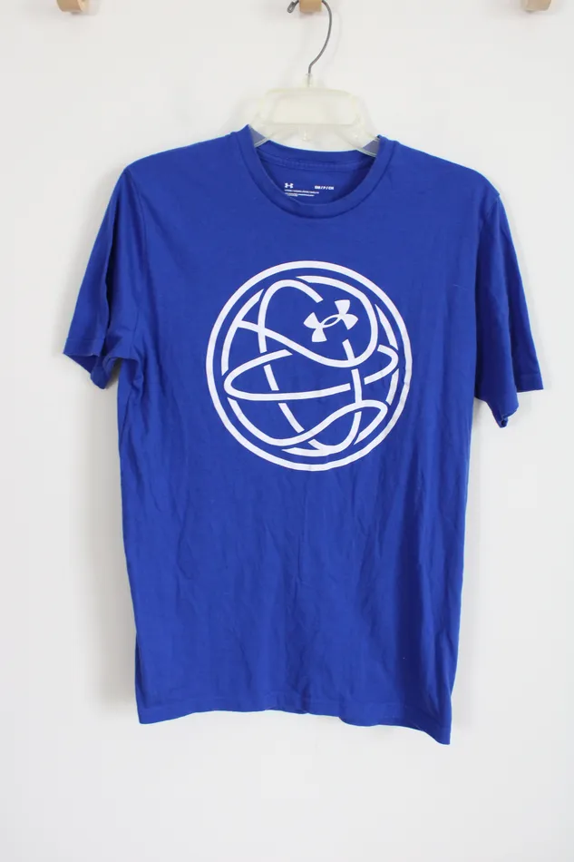 Rings Under Armour Under Armour Cobalt Blue Basketball Tee S