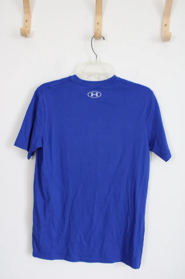 Rings Under Armour Under Armour Cobalt Blue Basketball Tee S