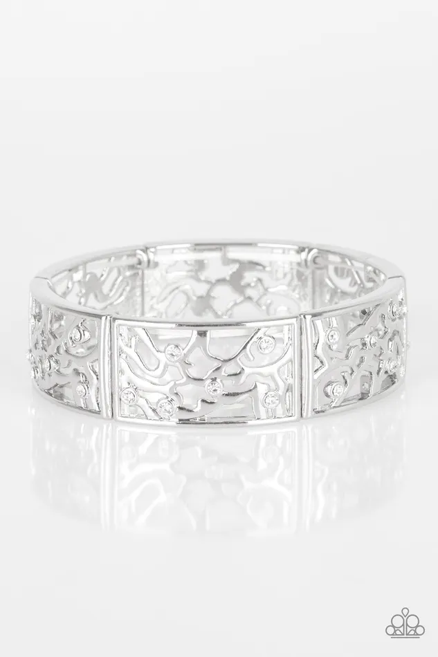 Rings Yours and VINE White Paparazzi Accessories