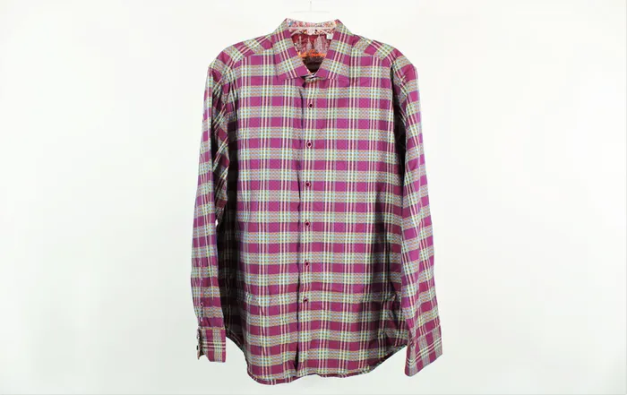 Robert Graham Earrings Robert Graham Classic Fit Designer Plaid Shirt XL