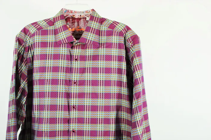 Robert Graham Earrings Robert Graham Classic Fit Designer Plaid Shirt XL