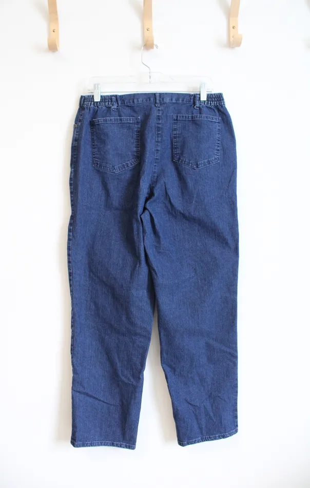Ruby Rd Dark Wash Jeans 12 Ruby Rd Earrings