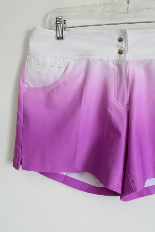 Slazenger Pink White Ombre Golf Shorts 6 Slazenger Rings