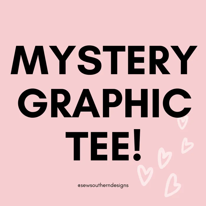 Small Town Society Earrings DEAL Mystery Graphic Tee
