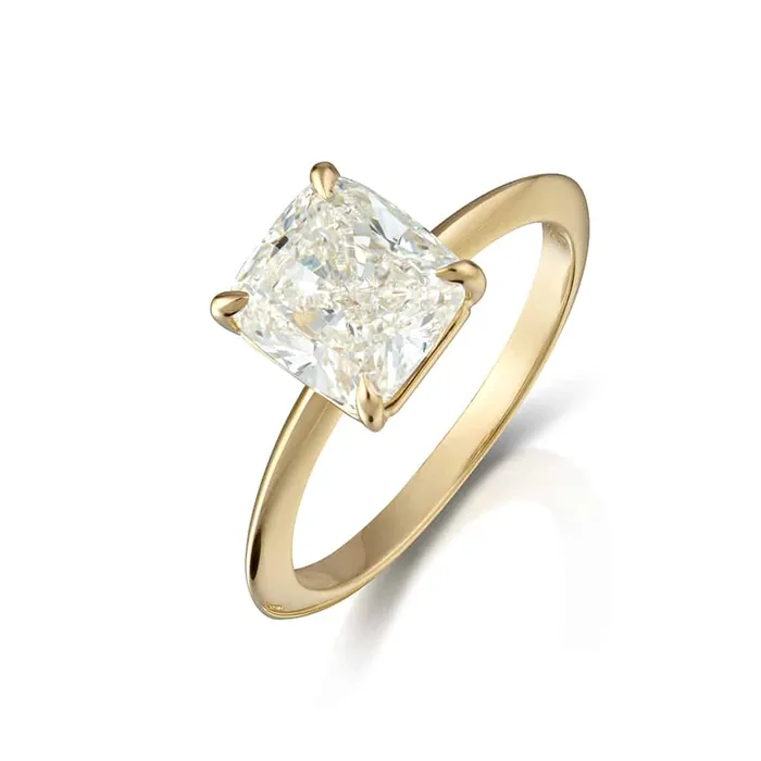 Stephen Silver 260 Carat Cushion Cut Diamond Solitaire Ring Rings