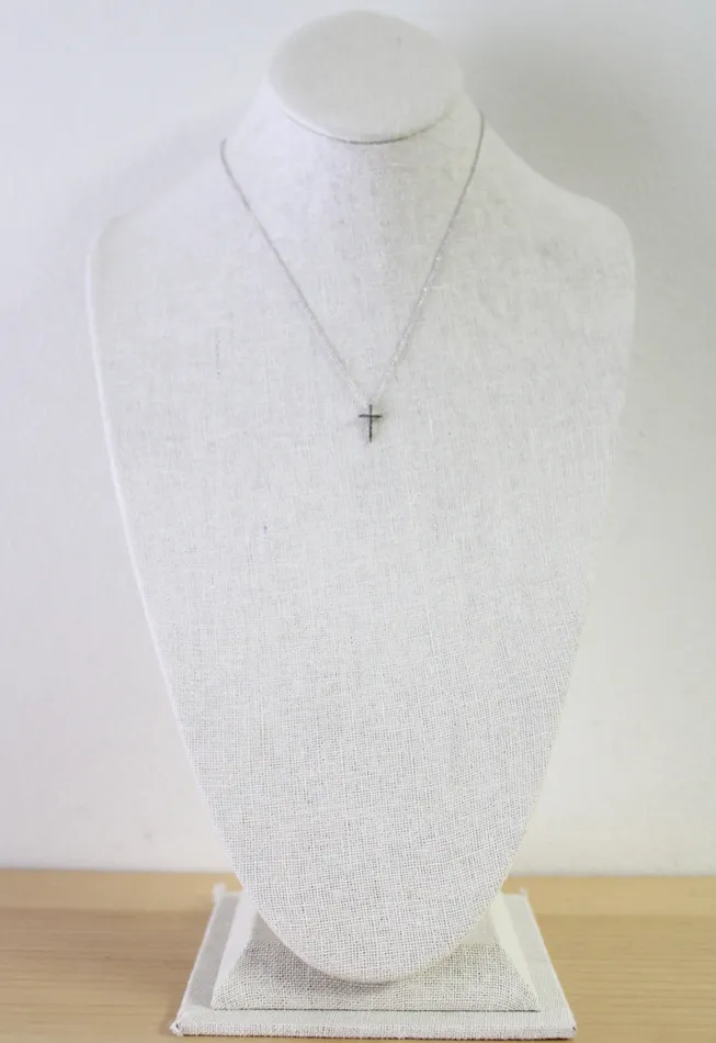 Sterling Silver Cross Pendant Jubilee Thrift Necklaces