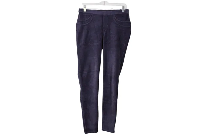 Style Co Purple Corduroy Stretch Pant M Style Co Earrings
