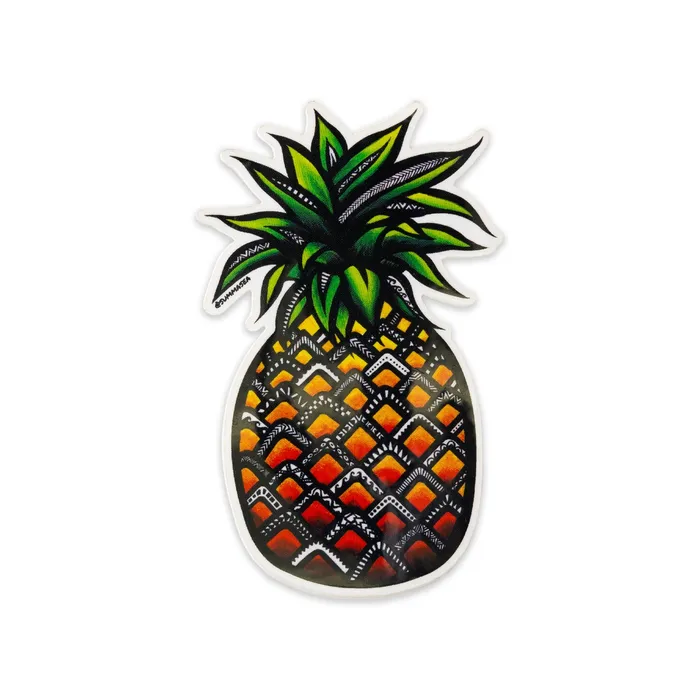 SUMMASEA Earrings Summa Sea Pineapple Vinyl Sticker by Summer Colmus