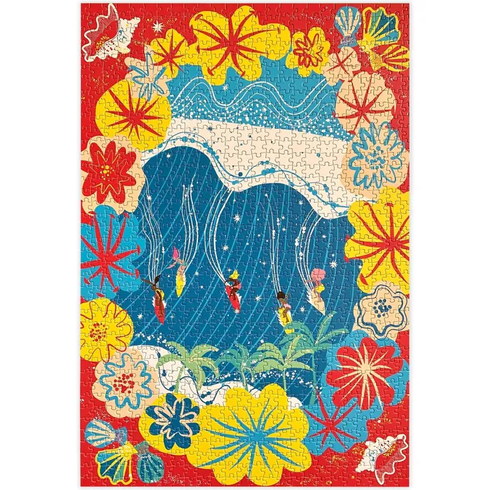 SURFSHACKPUZZLE Earrings Surf ShackWahine Power Puzzle 1000 Pieces