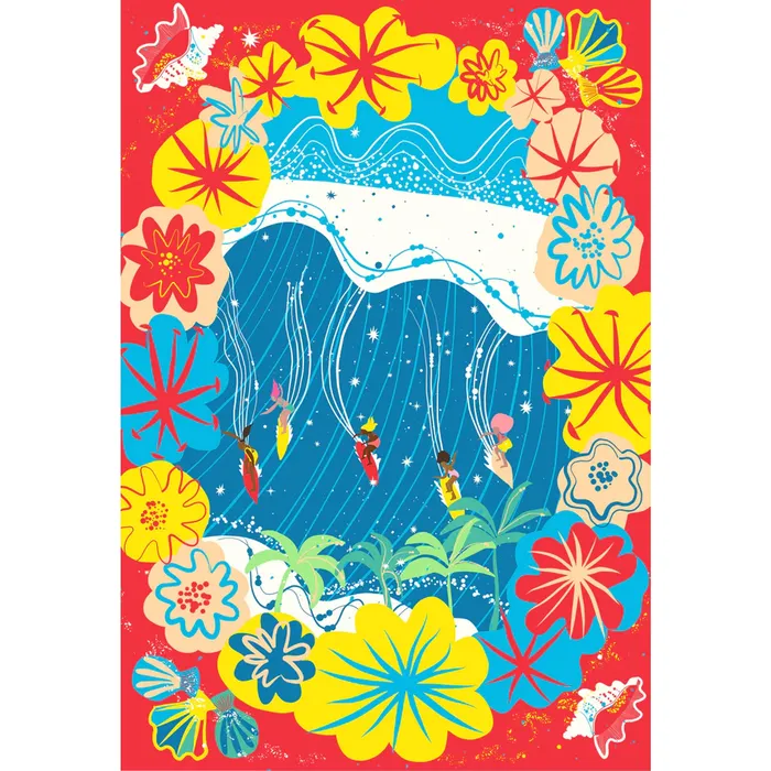 SURFSHACKPUZZLE Earrings Surf ShackWahine Power Puzzle 1000 Pieces