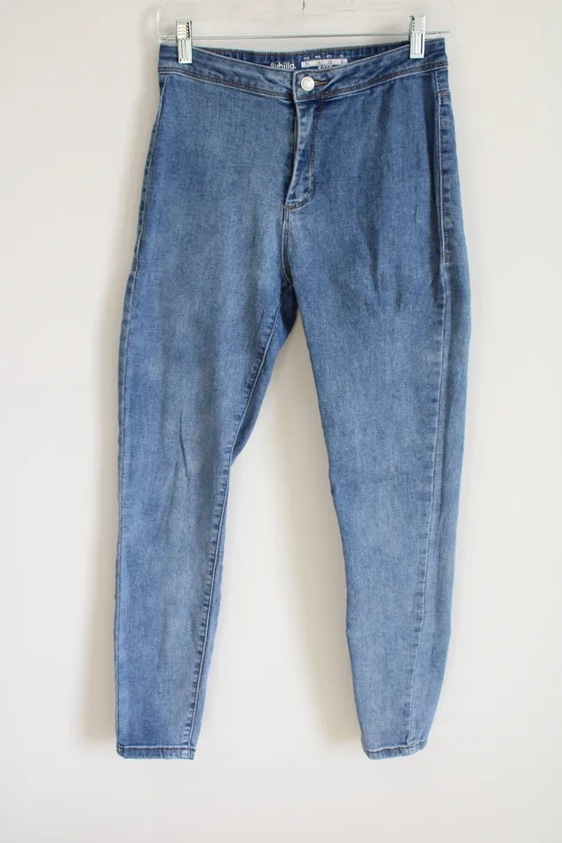 Sybilla Kate Skinny High Waisted Jeans 8 Sybilla Earrings