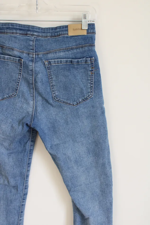 Sybilla Kate Skinny High Waisted Jeans 8 Sybilla Earrings