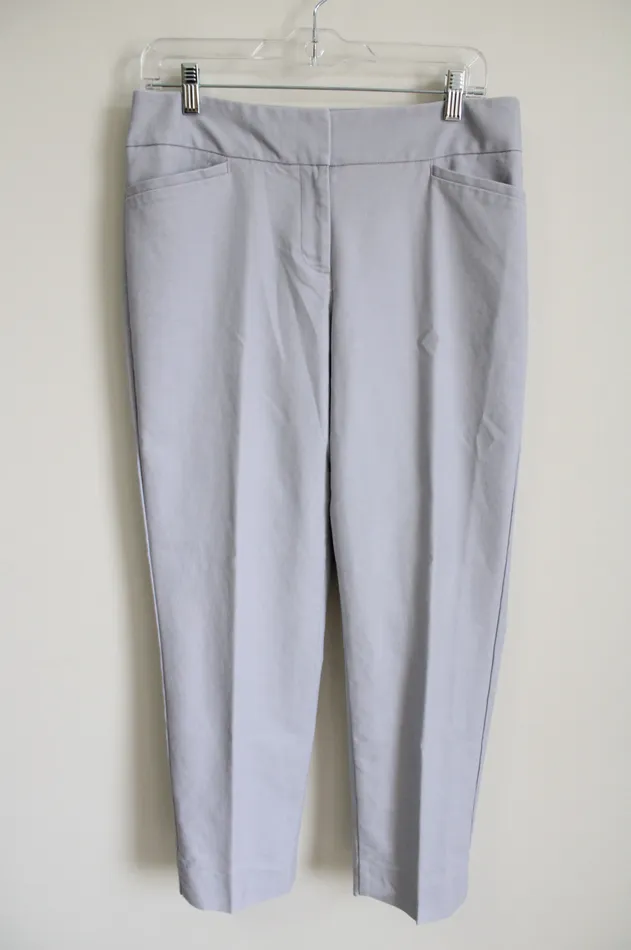 Talbots Light Gray Chino Pant 8 Talbots Necklaces
