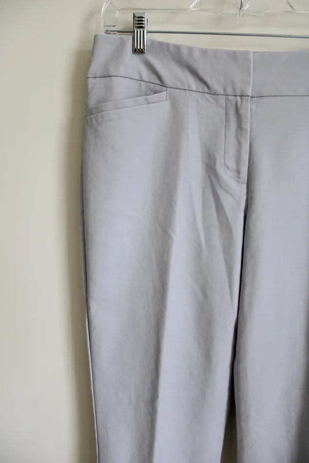 Talbots Light Gray Chino Pant 8 Talbots Necklaces