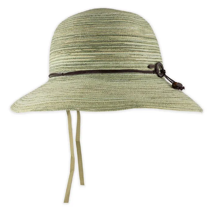 TANKSTREAM Earrings Kooringal Ladies Sophia Short Brim Hat Green