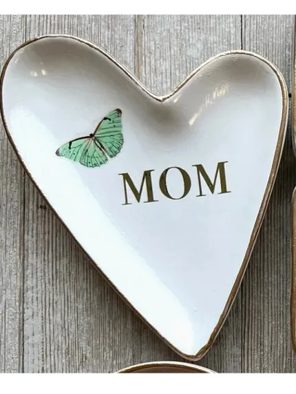 Ten Twenty Six Designs Necklaces Mom Heart Dish