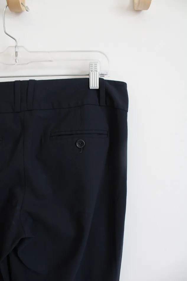 The Limited Drew Fit Navy Trouser Pants 8 Short The Limited Earrings