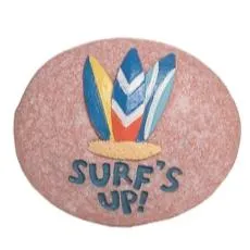 THEBEACHCOMBER Earrings Beachcomber Surfs Up Decorative Resin Pebble 175