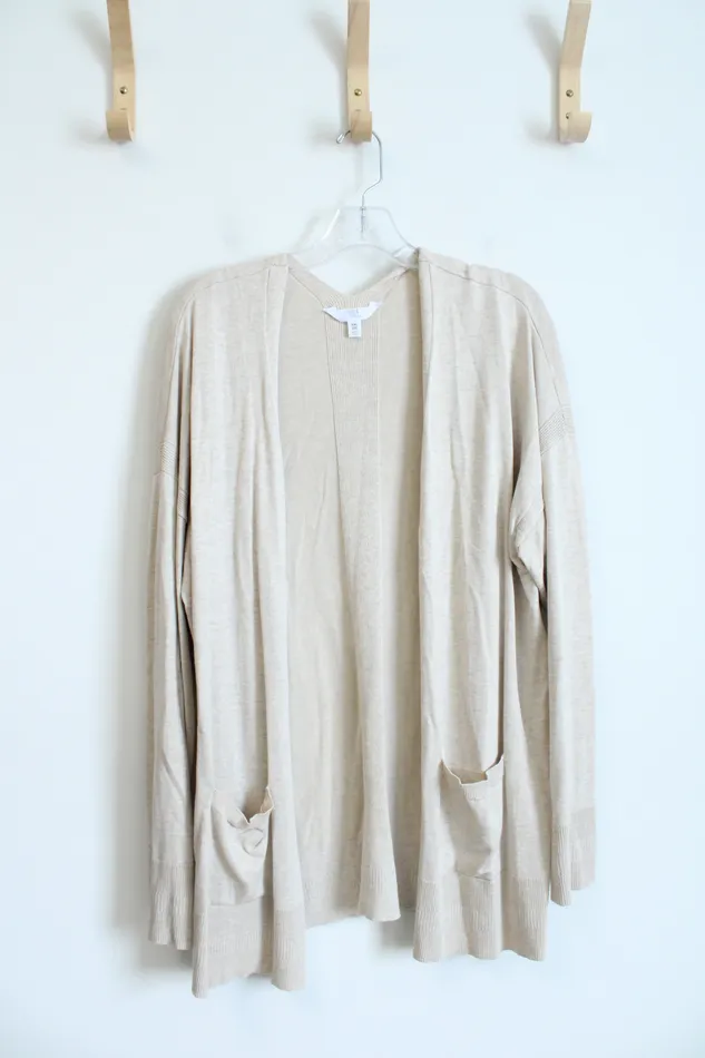 Time And Tru Beige Cardigan XXL Time And Tru Necklaces