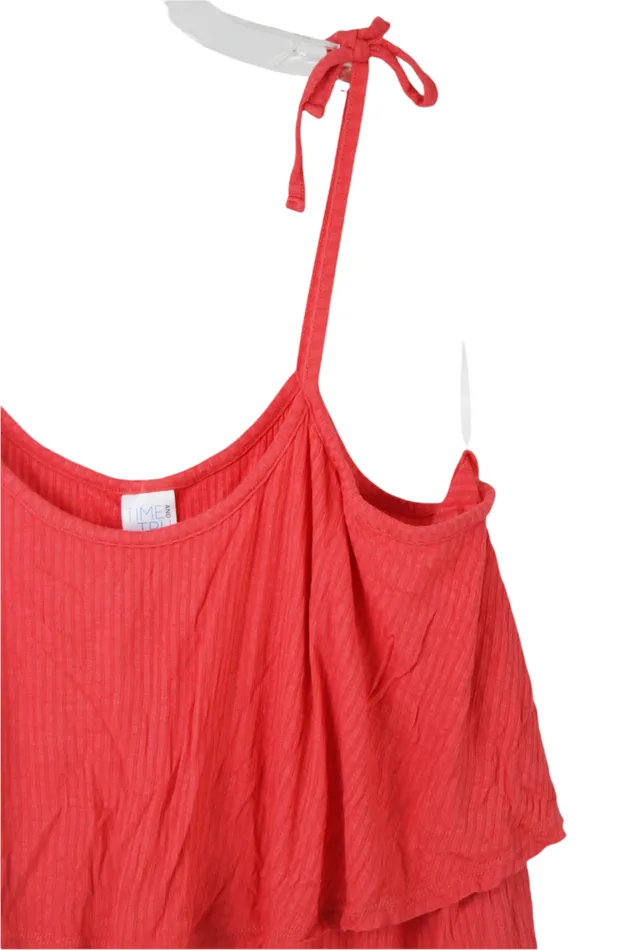 Time And Tru Pink Ribbed Tank XL Time And Tru Necklaces