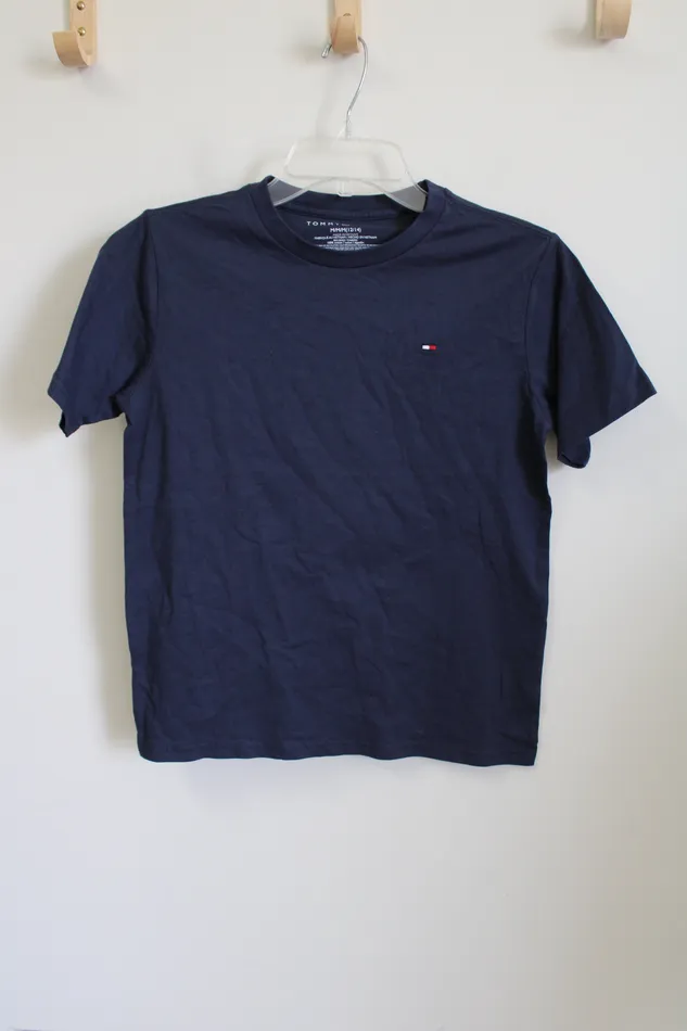 Tommy Hilfiger Rings Tommy Hilfiger Dark Navy Blue Tee 1214