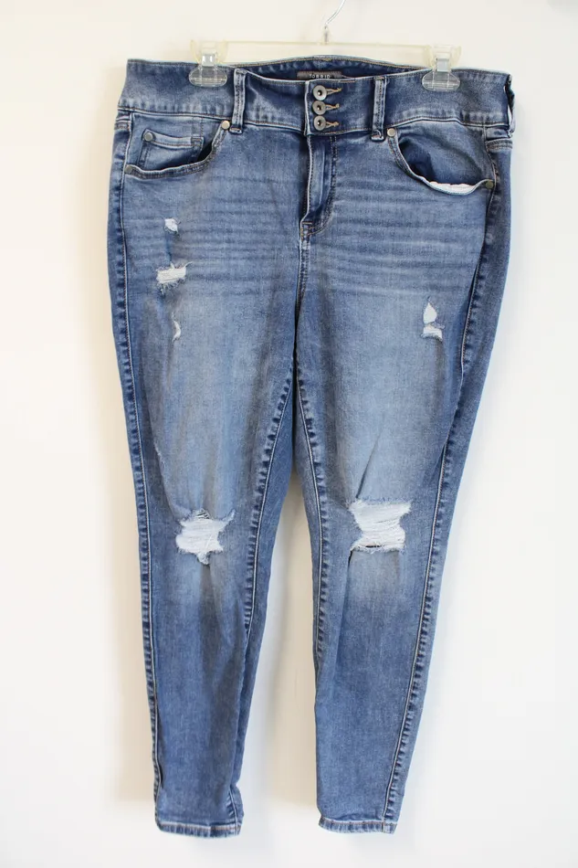 Torrid Earrings Torrid Super Soft Jegging Jeans 14