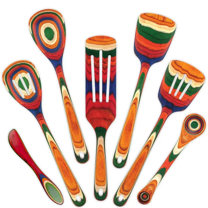 TOTALLYBAMBOO Earrings Totally Bamboo Baltique Marrakesh Cooking Utensil Set 7Piece