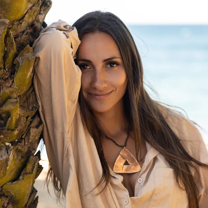 Twisted Silver LEATHER ZEN Necklace Necklaces