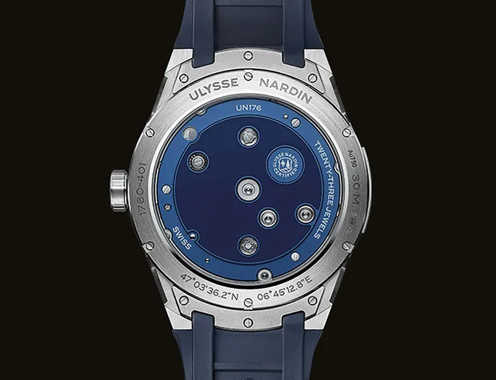 Ulysse Nardin Rings Ulysse Nardin Blast Free Wheel Marquetry 45mm White Gold Watch