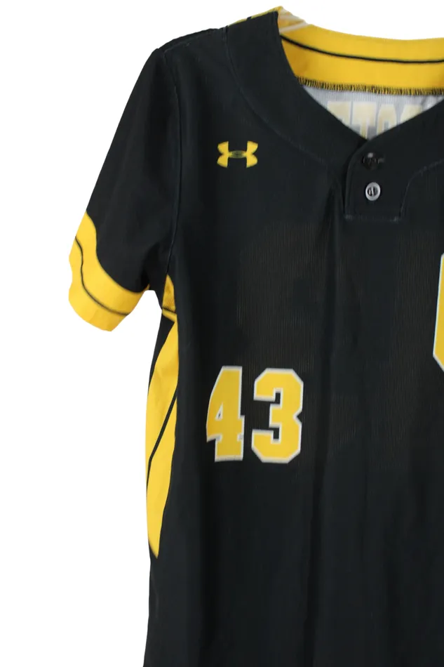 Under Armour Black 43 Brotz Jersey Youth XL 1618 Under Armour Rings