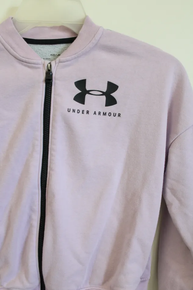 Under Armour Earrings Under Armour Loose Fit Cotton Zip Up Jacket Youth L 1416