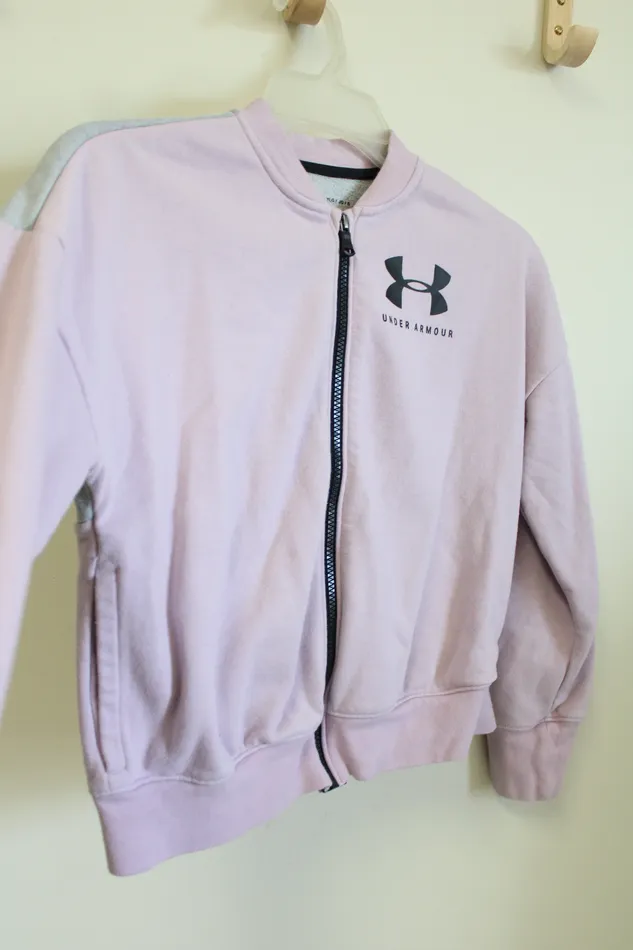 Under Armour Earrings Under Armour Loose Fit Cotton Zip Up Jacket Youth L 1416