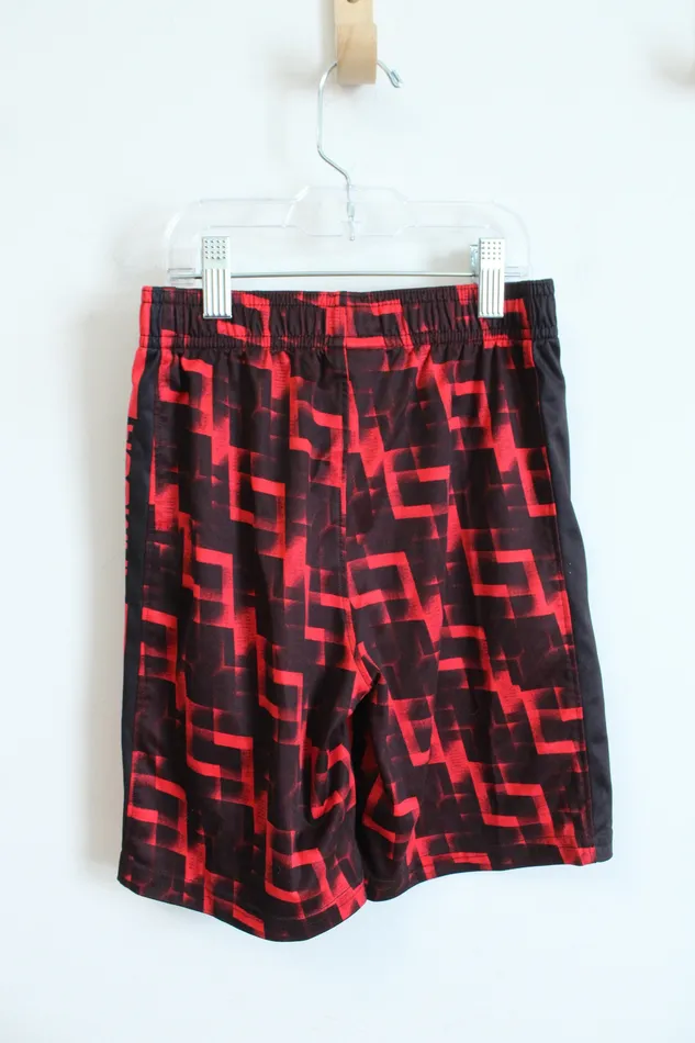 Under Armour Rings Under Armour Black Red Athletic Shirt Youth 7